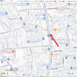 نقشه خیابان مطهری رشت