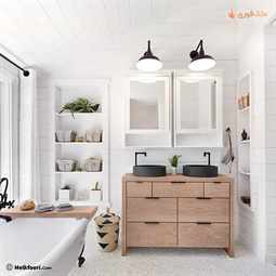  ایده برای طراحی حمام مستر